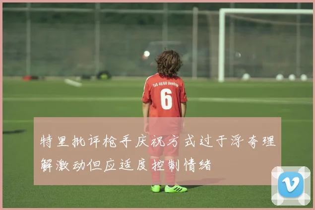 特里批评枪手庆祝方式过于浮夸理解激动但应适度控制情绪